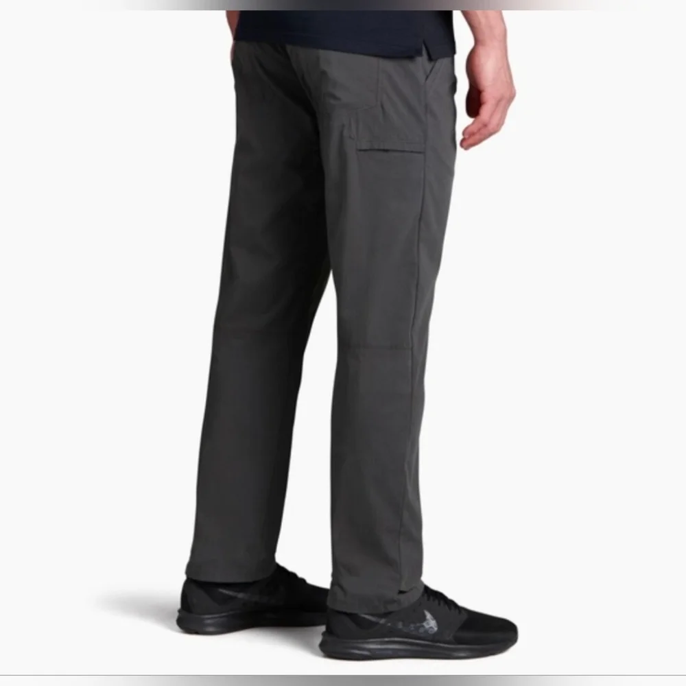 KUHL Slax Stretch Chino Size 38x32 in Carbon Gray Technical Hiking Performance - Picture 2 of 13